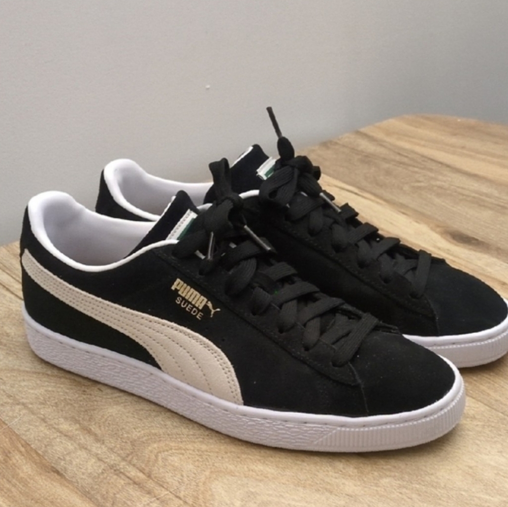 Puma Suede Classic, Black And White